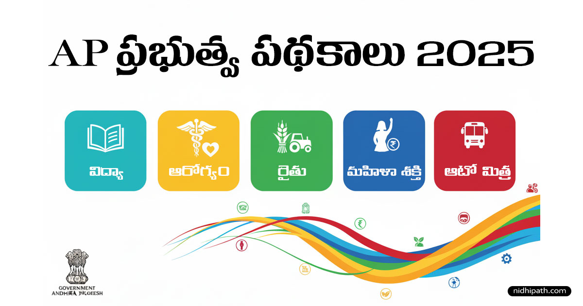 AP Government Schemes List | ఆంధ్రప్రదేశ్ ప్రభుత్వ కొత్త స్కీమ్స్ పూర్తి లిస్ట్